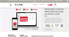 Desktop Screenshot of pro.k-line.fr